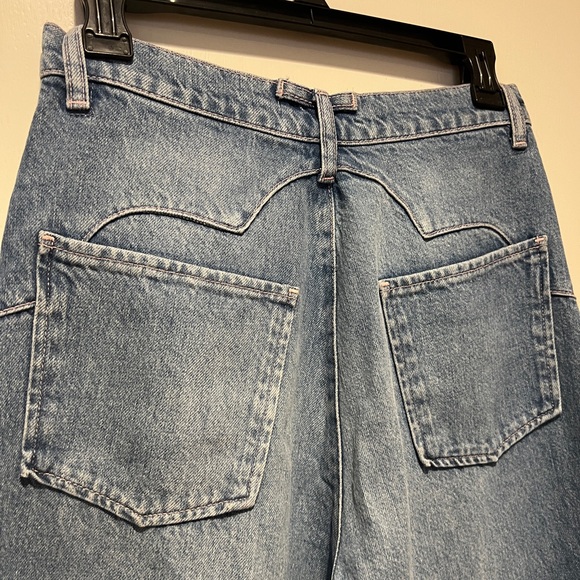 Triarchy Ms. Ava Cloud Stitch High Rise Jeans Size 27 - Picture 7 of 9